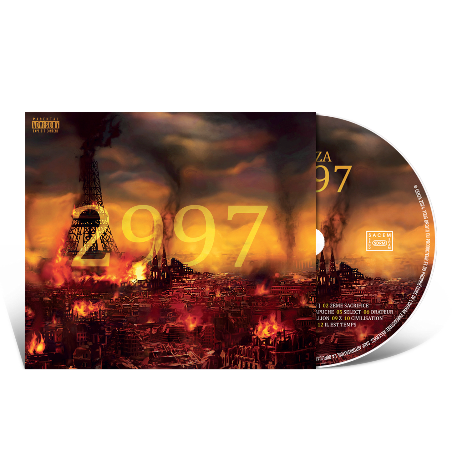 Album CD Cenza "2997"