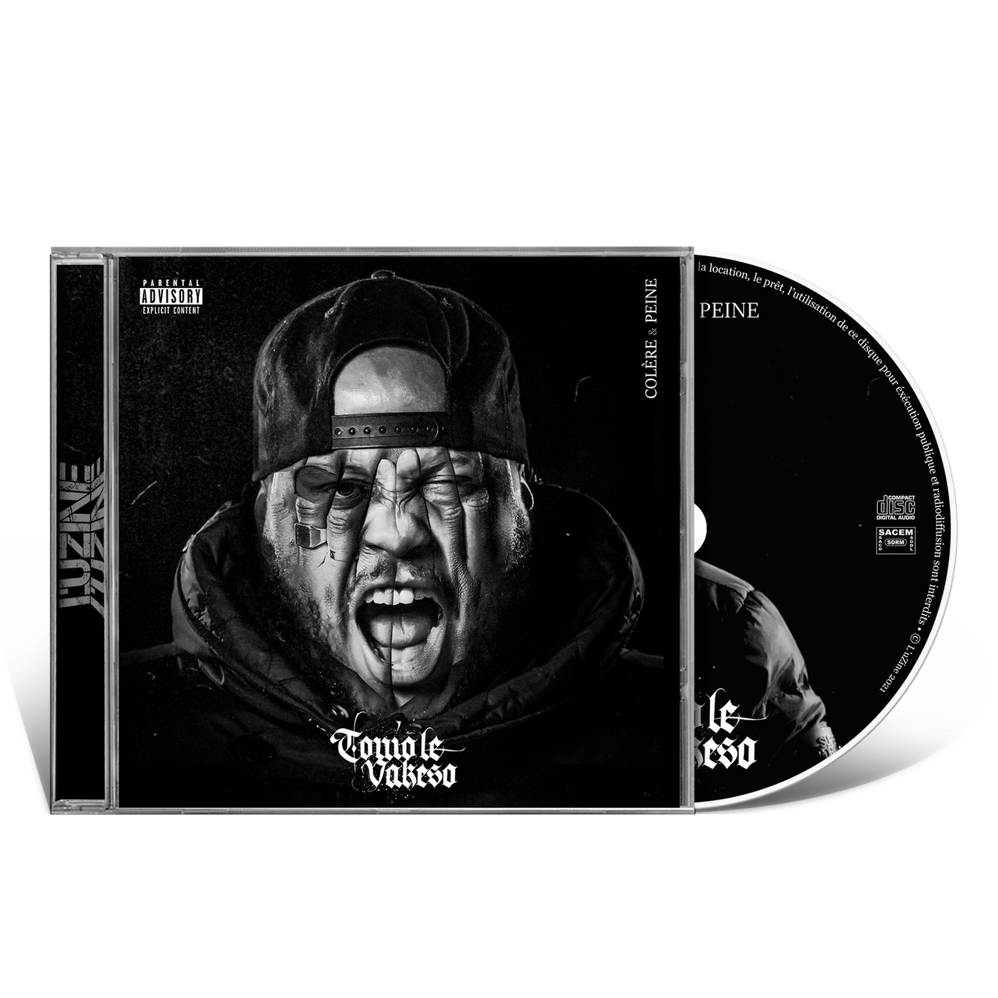 Album CD Tonio le Vakeso "Colère & Peine"