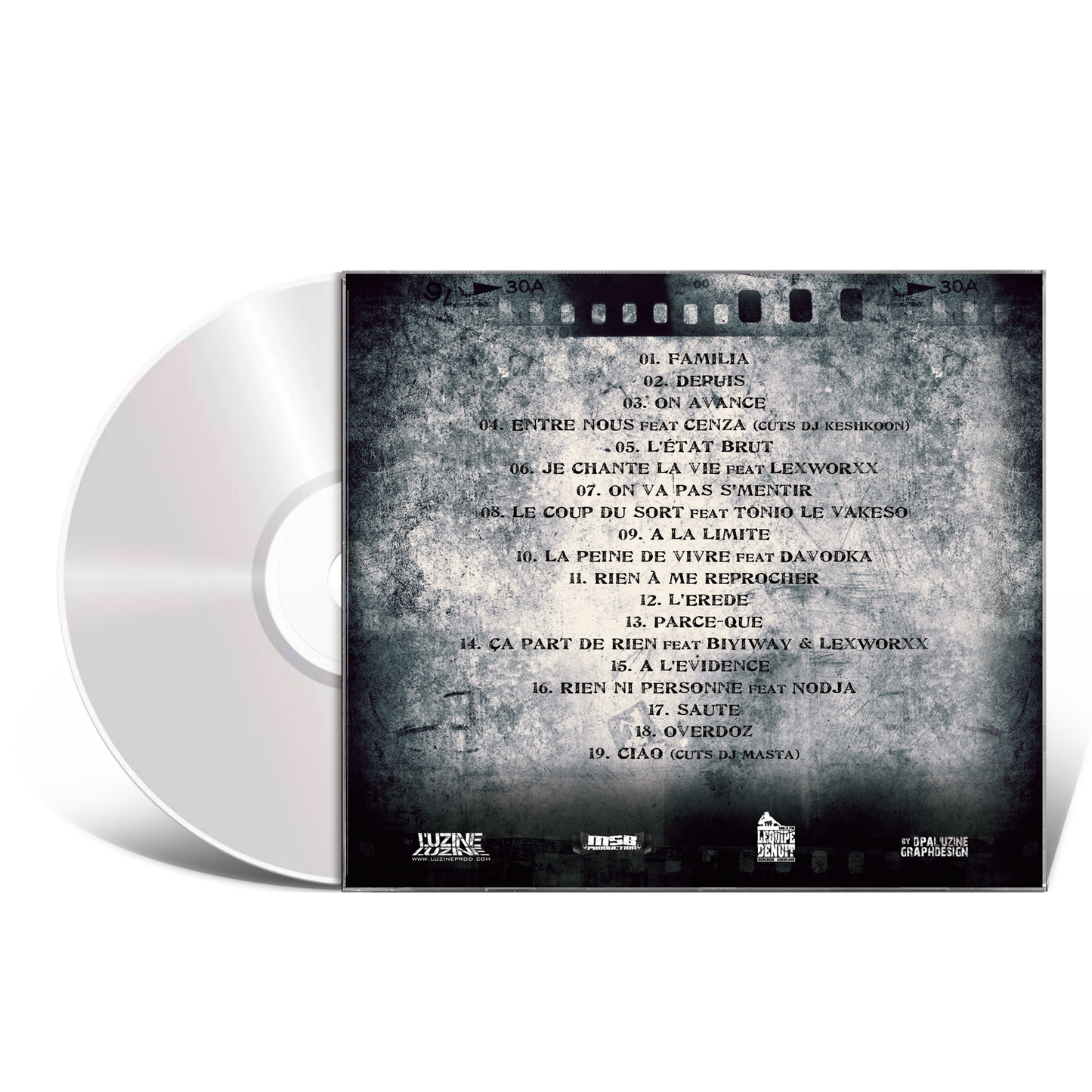 Album CD TonyToxik "Familia"