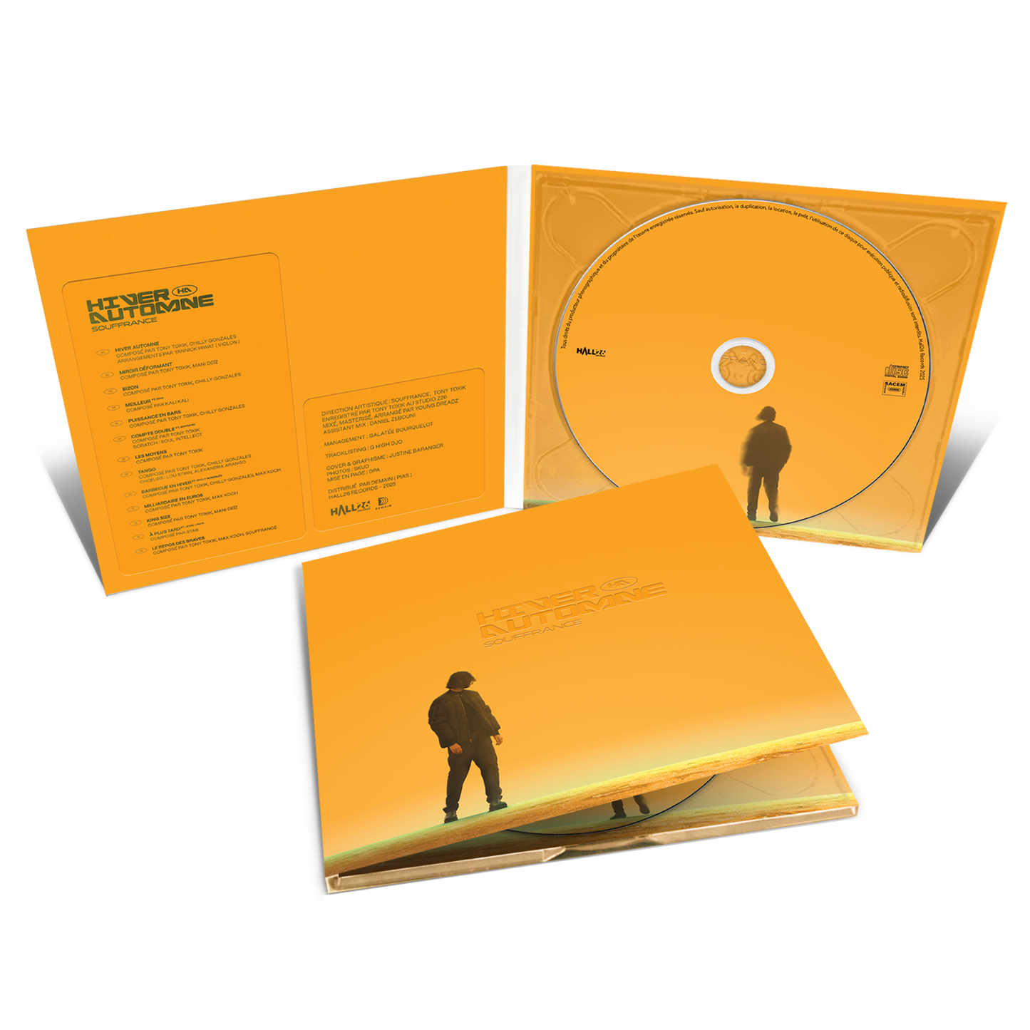 Album CD Souffrance "HIVER AUTOMNE"