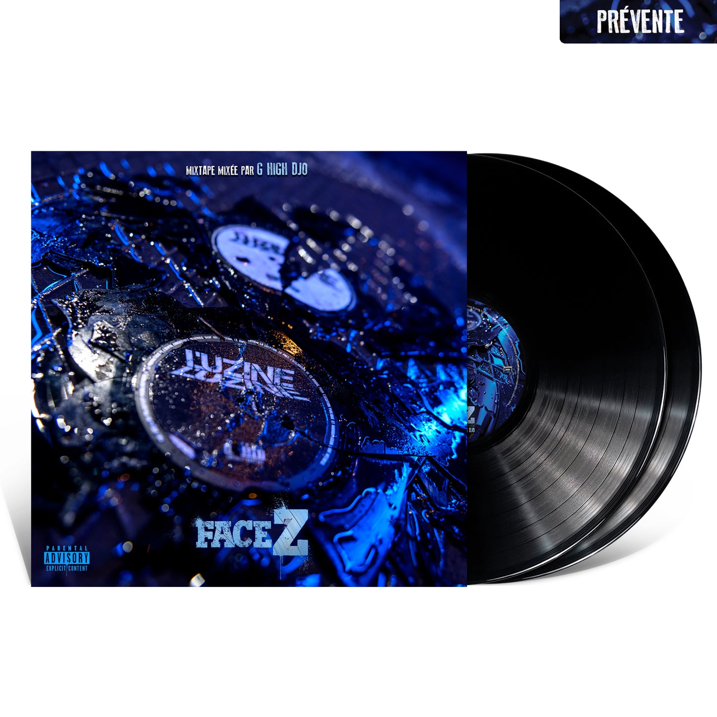 Vinyle L'uZine - Face Z ( MIXTAPE ) - Edition limitée (500ex) - PRÉVENTES