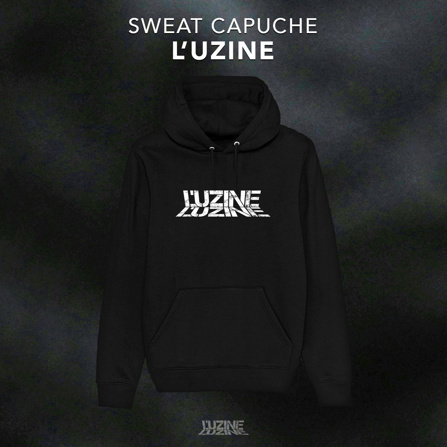 Sweat capuche L'uZine