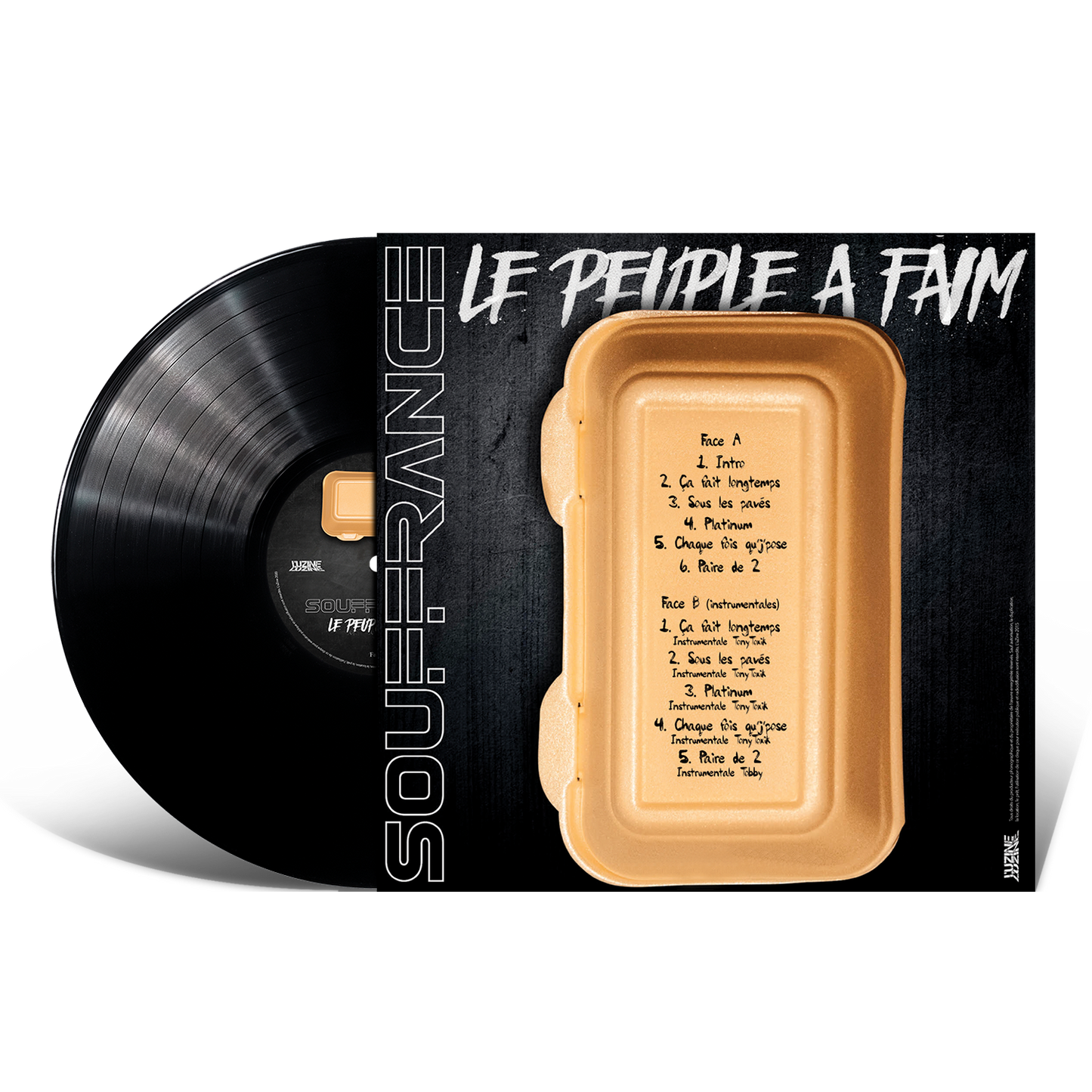 Vinyle Souffrance "Le Peuple a Faim" ( Edition limitée 350ex )