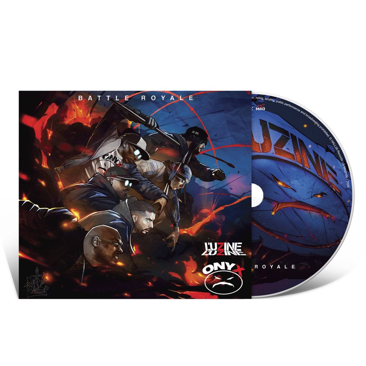 Album CD Onyx x L'uZine " Battle royale " PRÉVENTE