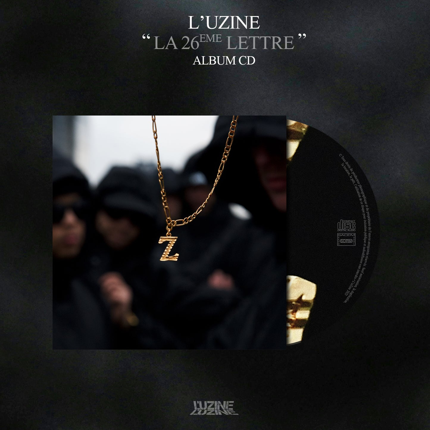 Album CD - L'uZine "La 26ème Lettre"