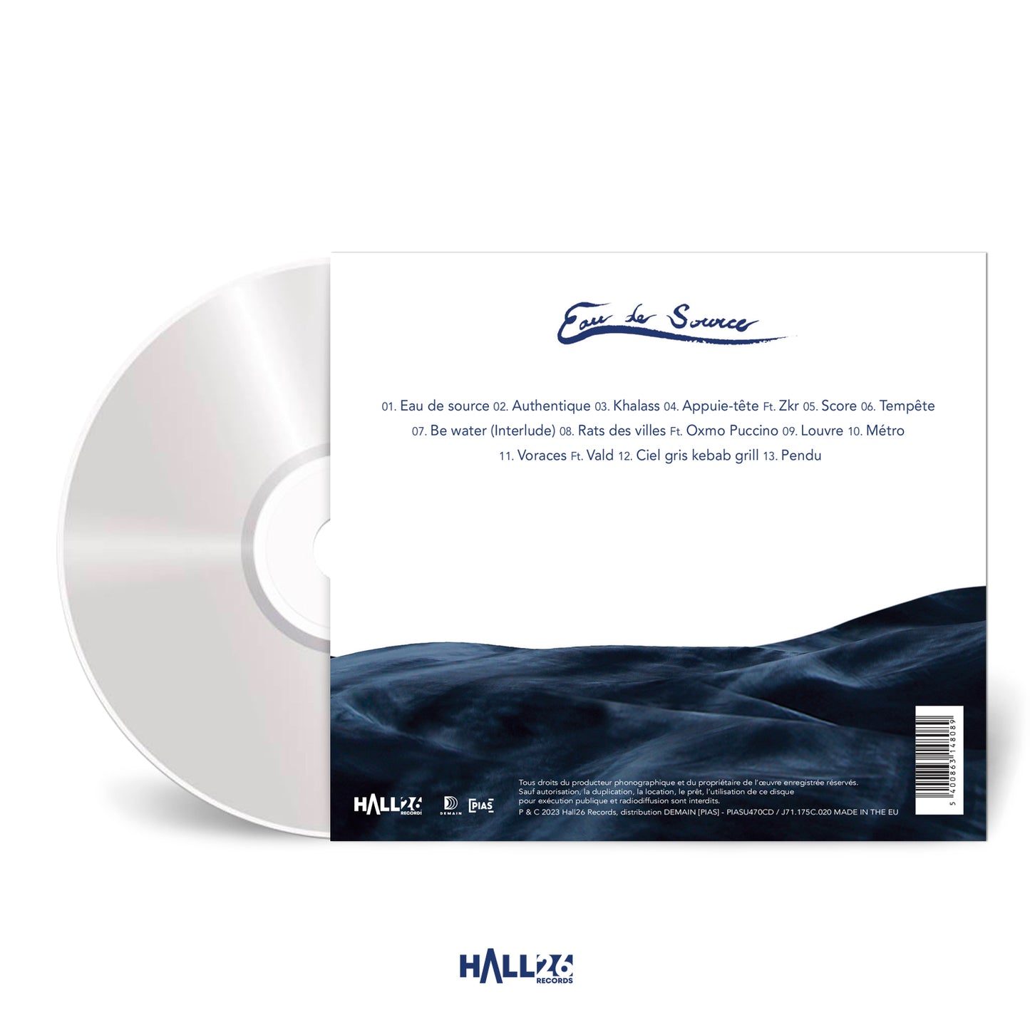 Album CD - Souffrance "Eau de source"